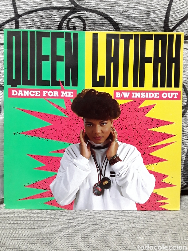 Discos de vinilo: Queen Latifah &lrm;&ndash; Dance For Me B/W Inside Out - Foto 1