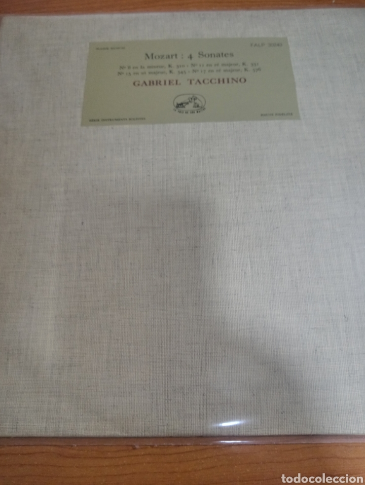 Discos de vinilo: Mozart - 4 sonates - Foto 1