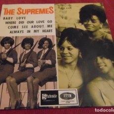 Discos de vinilo: THE SUPREMES – BABY LOVE + 3 - EP 1964