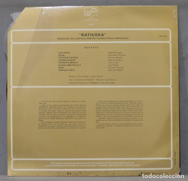 Discos de vinilo: LP. KATIUSKA - Foto 2