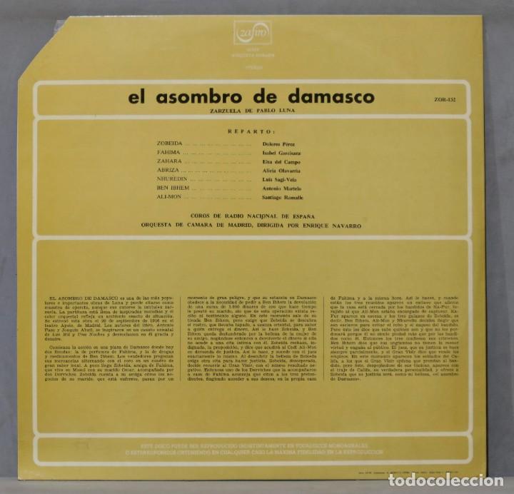 Discos de vinilo: LP. EL ASOMBRO DE DAMASCO - Foto 2