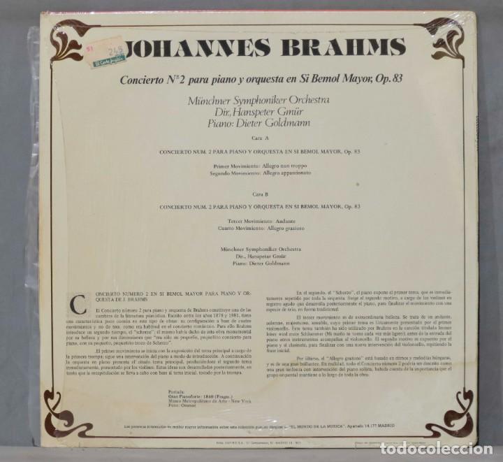 Discos de vinilo: LP. BRAHMS. COLECCION RTVE. 59 - Foto 2