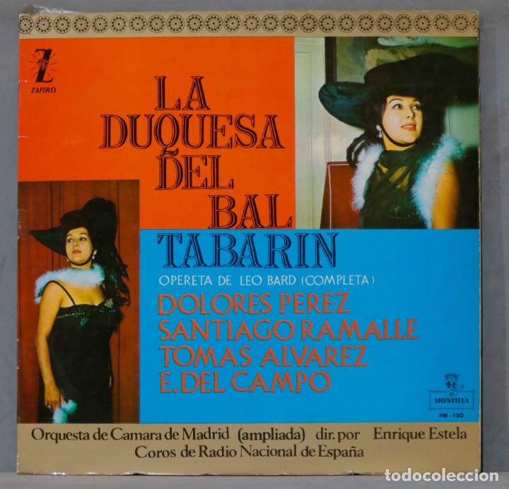 Discos de vinilo: LP. LA DUQUESA DEL BAL TABARIN. DOLORES PEREZ - Foto 1