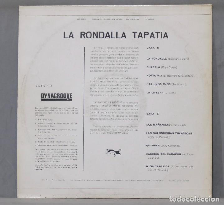 Discos de vinilo: LP. LA RONDALLA TAPATIA - Foto 2
