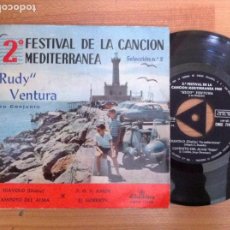 Discos de vinilo: RUDY VENTURA Y SU CONJUNTO ´2 FESTIVAL DE LA CANCION MEDITERANEA´ 1960