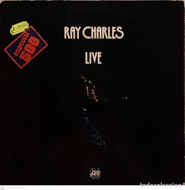 Discos de vinilo: Ray Charles &lrm;&ndash; Live - Foto 1