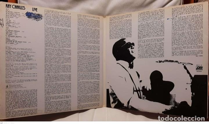 Discos de vinilo: Ray Charles &lrm;&ndash; Live - Foto 2