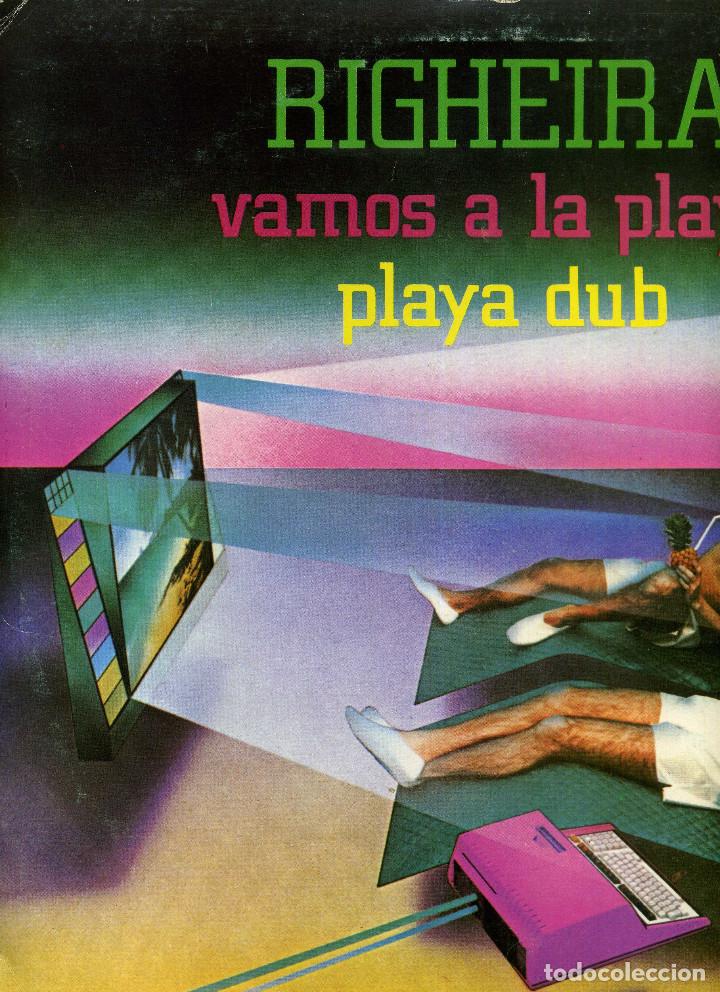 Discos de vinilo: RIGHEIRA - VAMOS A LA PLAYA - Foto 3
