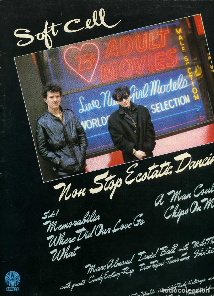 Discos de vinilo: SOFT CELL - NON STOP ECOTATIC DANCING - Foto 3