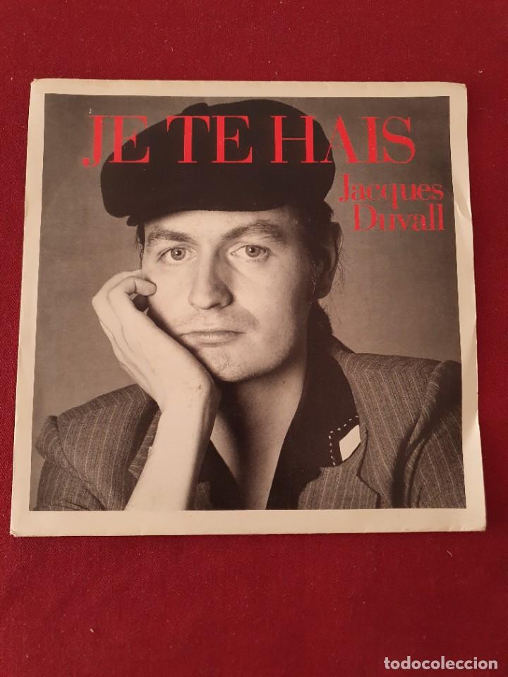 Dischi in vinile: Jacques Duvall &lrm;&ndash; Je Te Hais Label: Squatt &lrm;&ndash; SQT 652920 7 Format: Vinyl, 7&rdquo;, 45 RPM, Single Country