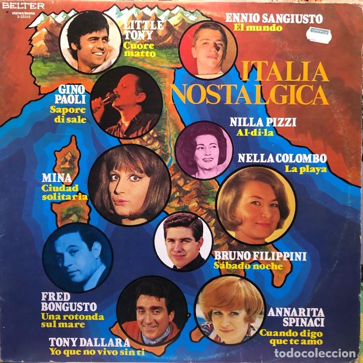 Discos de vinilo: Various &ndash; Italia Nostalgica - Vinyl, LP, Compilation - Foto 1