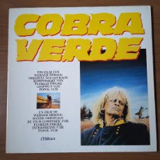 Discos de vinilo: COBRA VERDE BSO. POPOL VUH. LP. 1987. MILAN RC 340. FRANCIA