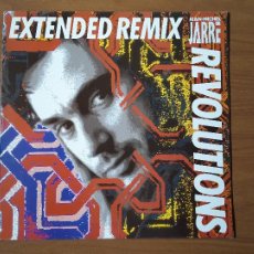 Discos de vinilo: REVOLUTIONS EXTENDED REMIX. JEAN MICHEL JARRE. MAXI SINGLE. 1988. POLYDOR 871027-1. ESPAÑA. Lote 327145758