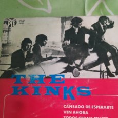 Discos de vinil: THE KINKS. CANSADO DE ESPERARTE. + 3. EP.. Lote 327152943