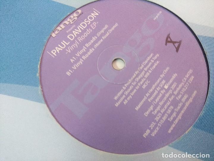 Discos de vinilo: PAUL DAVIDSON/VINYL ROADS/VINILO MAXI. - Foto 2