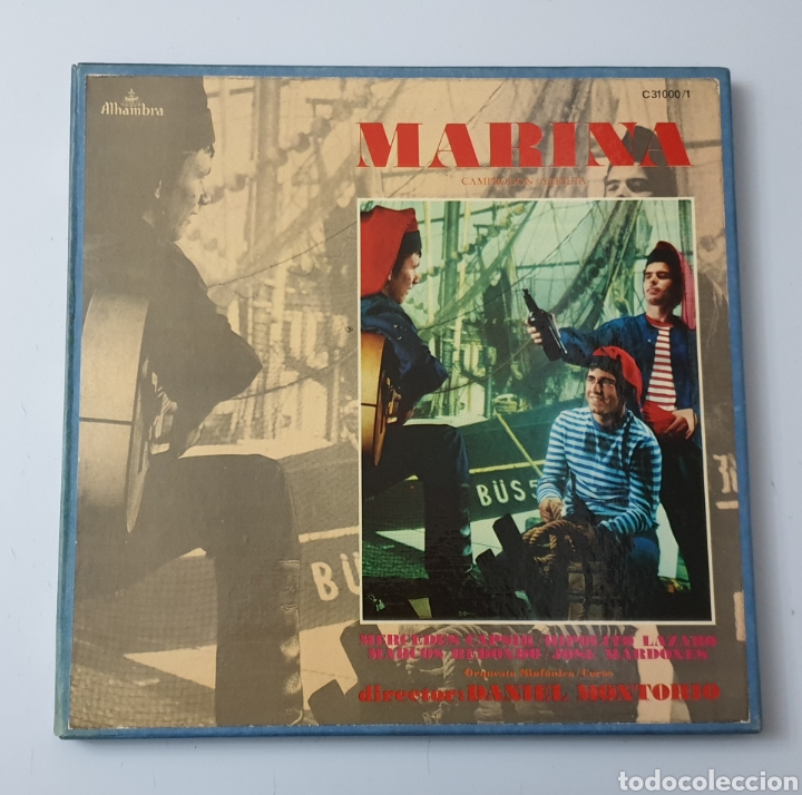 Discos de vinilo: CAJA 2 LPs: CAMPRODON ARRIETA - Opera Marina (Espa&ntilde;a - Alhambra - 1962) Zarzuela COMO NUEVO!!