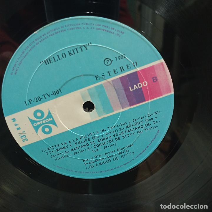Discos de vinilo: hello kitty -los amigos de kitty -lp mexico - Foto 2