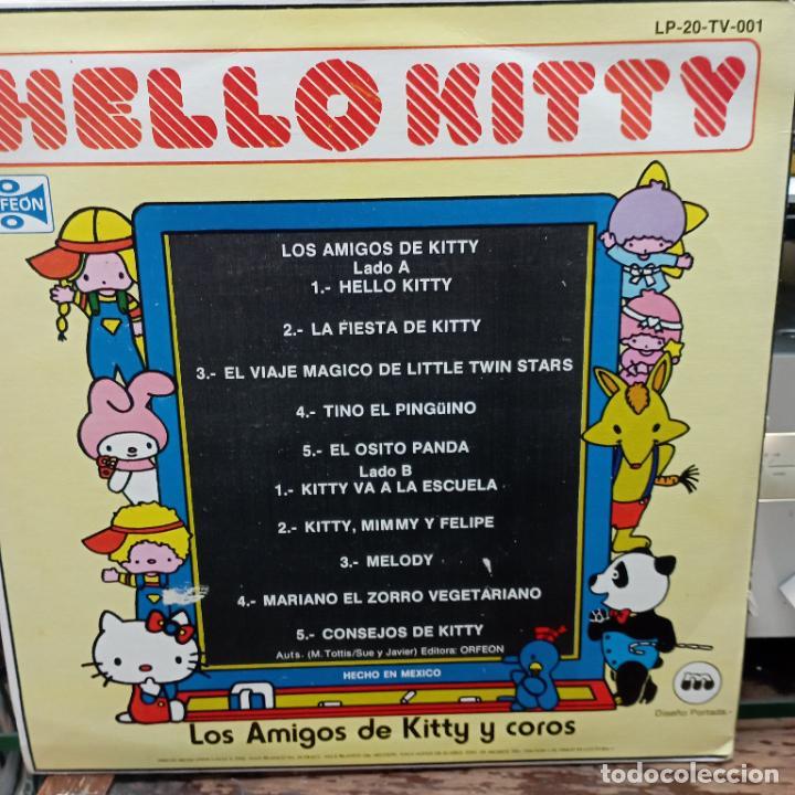 Discos de vinilo: hello kitty -los amigos de kitty -lp mexico - Foto 3