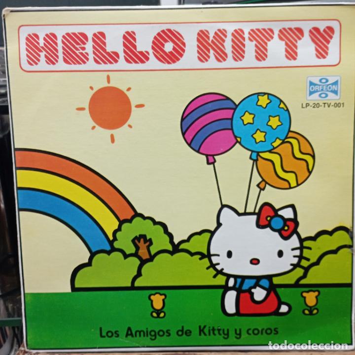 Discos de vinilo: hello kitty -los amigos de kitty -lp mexico - Foto 1