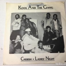 Discos de vinilo: KOOL & THE GANG - CHERISH /LADIE'S NIGHT - POLIGRAM1985. Lote 327212523