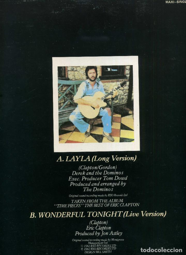 Discos de vinilo: ERIC CLAPTON - LAYLA - Foto 3