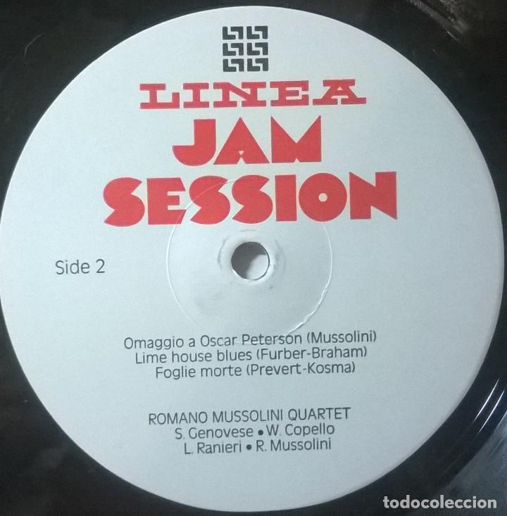 Discos de vinilo: Romano Mussolini Quartet, Jam Session, ITALIA - Foto 3