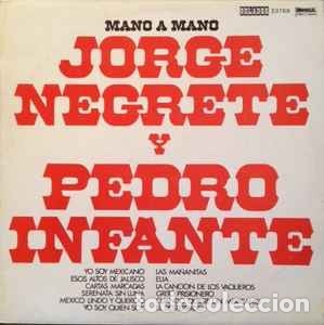 Discos de vinilo: Jorge Negrete - Mano A Mano - Foto 1
