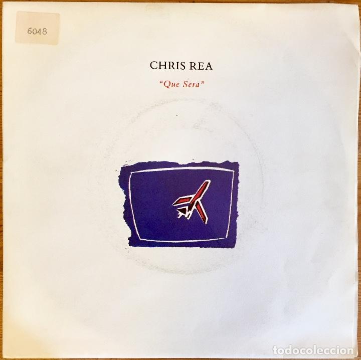 Discos de vinilo: CHRIS REA : QUE SERA / SE SEQUI [MAGNET - ESP 1988] 7&rdquo; - Foto 1