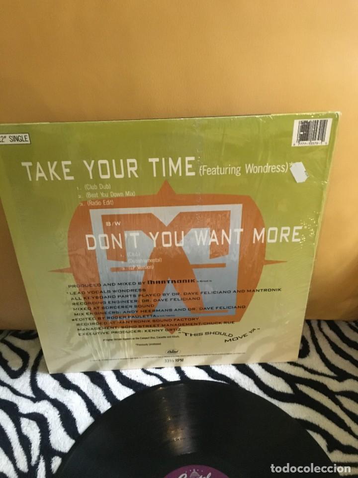 Discos de vinilo: Mantronix &lrm;&ndash; Take Your Time - Foto 2
