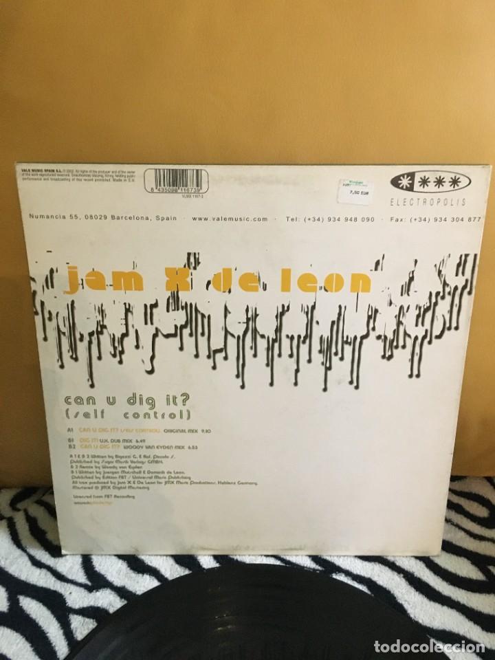 Discos de vinilo: Jam X & De Leon &lrm;&ndash; Can U Dig It? (Self Control) - Foto 2