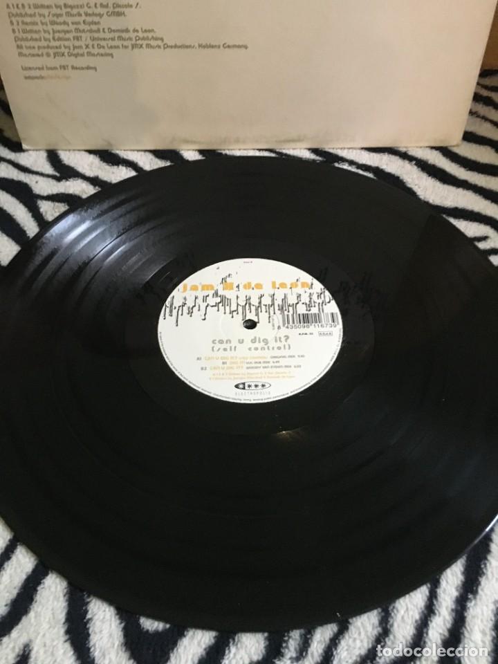 Discos de vinilo: Jam X & De Leon &lrm;&ndash; Can U Dig It? (Self Control) - Foto 3