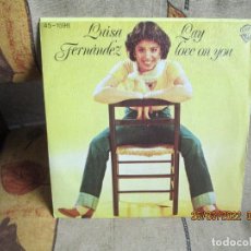 Discos de vinilo: LUISA FERNÁNDEZ* – LAY LOVE ON YOU SELLO: WARNER BROS. RECORDS – 45-1698 FORMATO: VINILO, 7”, 45 RP. Lote 327331573