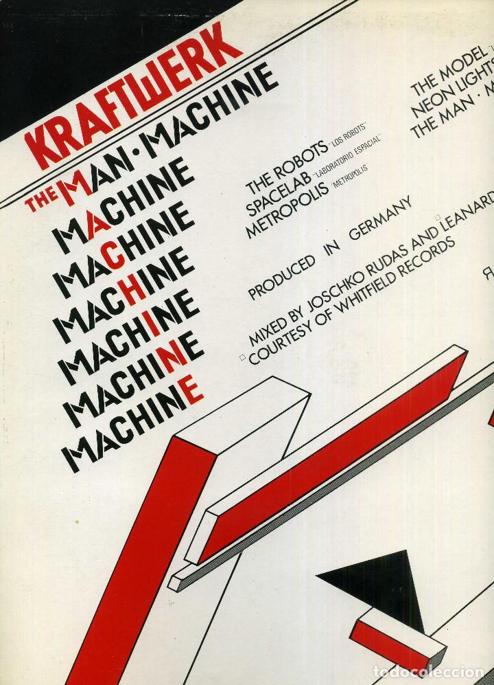 Discos de vinilo: KRAFTWERL - THE MAN MACHINE - Foto 3
