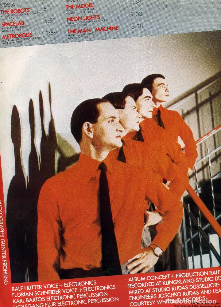 Discos de vinilo: KRAFTWERL - THE MAN MACHINE - Foto 4