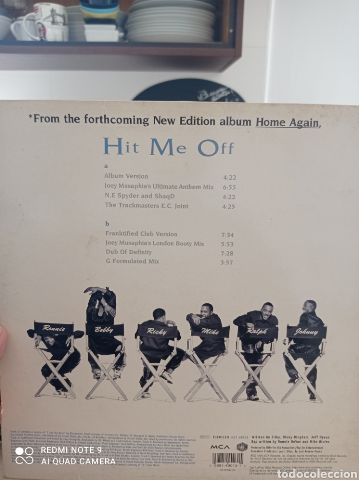Discos de vinilo: New edition hit me off - Foto 2
