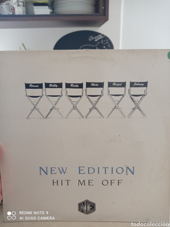 Discos de vinilo: New edition hit me off - Foto 1