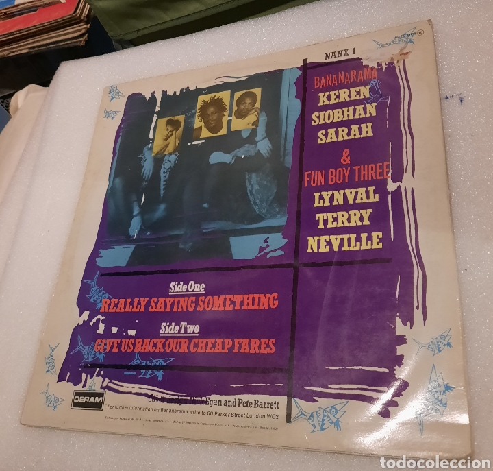 Discos de vinilo: BANANARAMA & FUN BOY THREE - REALLY SAYING SOMETHING - Foto 4