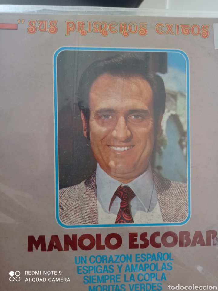 Discos de vinilo: Manolo Escobar sus primeros &eacute;xitos - Foto 1