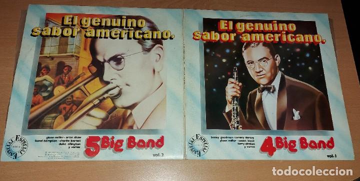 Dischi in vinile: LP 2 VINILOS EL GENUINO SABOR AMERICANO BIG BAND N&deg; 5 4 RCA ESPECIAL 1972 ESPA&Ntilde;A