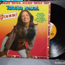 Discos de vinilo: MUSICA INFANTIL - TERESA RABAL - YO QUIERO A TE..RE..SA LP FONOMUSIC 1983 PEPETO