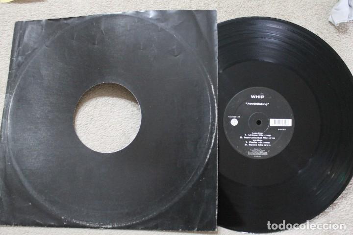 Discos de vinilo: WHIP ANNIHILATING MAXI SINGLE VINYL 1997 - Foto 1