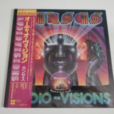 Discos de vinilo: VINILO EDICIÓN JAPONESA DEL LP DE KANSAS AUDIO-VISIONS - VER COND.VENTA POR FAVOR. Lote 327504468