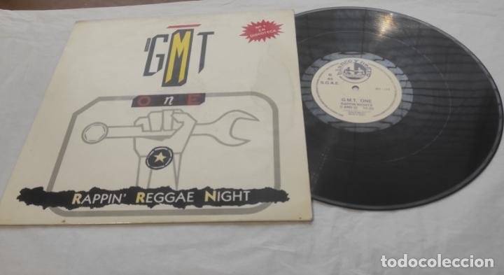 Discos de vinilo: GMT ONE - RAPPIN REGGAE NIGHT - MAXI - Foto 1