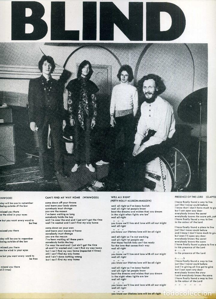 Discos de vinilo: BLIND FAITH - Foto 3