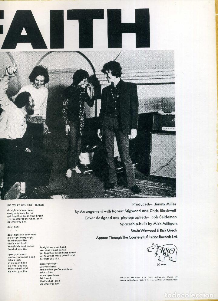 Discos de vinilo: BLIND FAITH - Foto 4