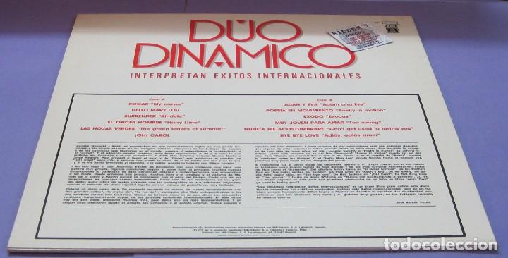 Discos de vinilo: D&uacute;o din&aacute;mico - Interpretan &eacute;xitos internacionales - LP - Foto 2