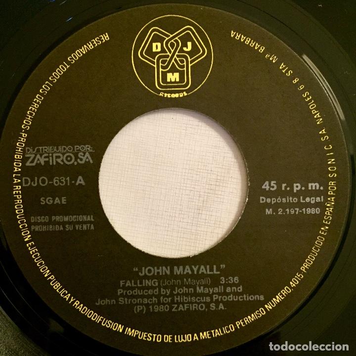 Discos de vinilo: JOHN MAYALL : FALLING / GYPSY LADY [DJM - ESP 1979] 7&rdquo; - Foto 3