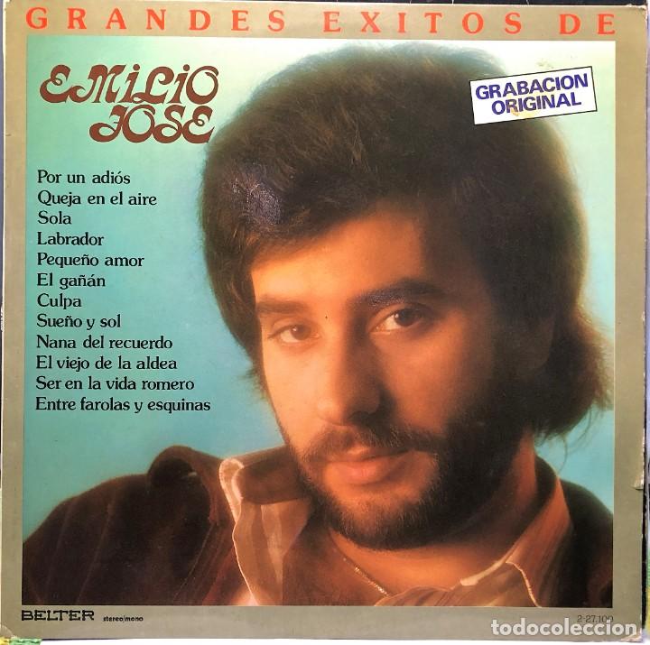 Discos de vinilo: Emilio Jos&eacute; &ndash; Grandes &Eacute;xitos - Vinyl, LP, Compilation - BELTER - Foto 1