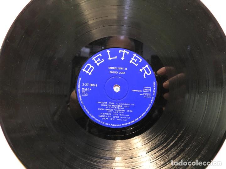 Discos de vinilo: Emilio Jos&eacute; &ndash; Grandes &Eacute;xitos - Vinyl, LP, Compilation - BELTER - Foto 3