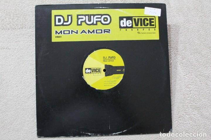 Discos de vinilo: DJ PUFO MON AMOR MAXI SINGLE VINYL - Foto 2